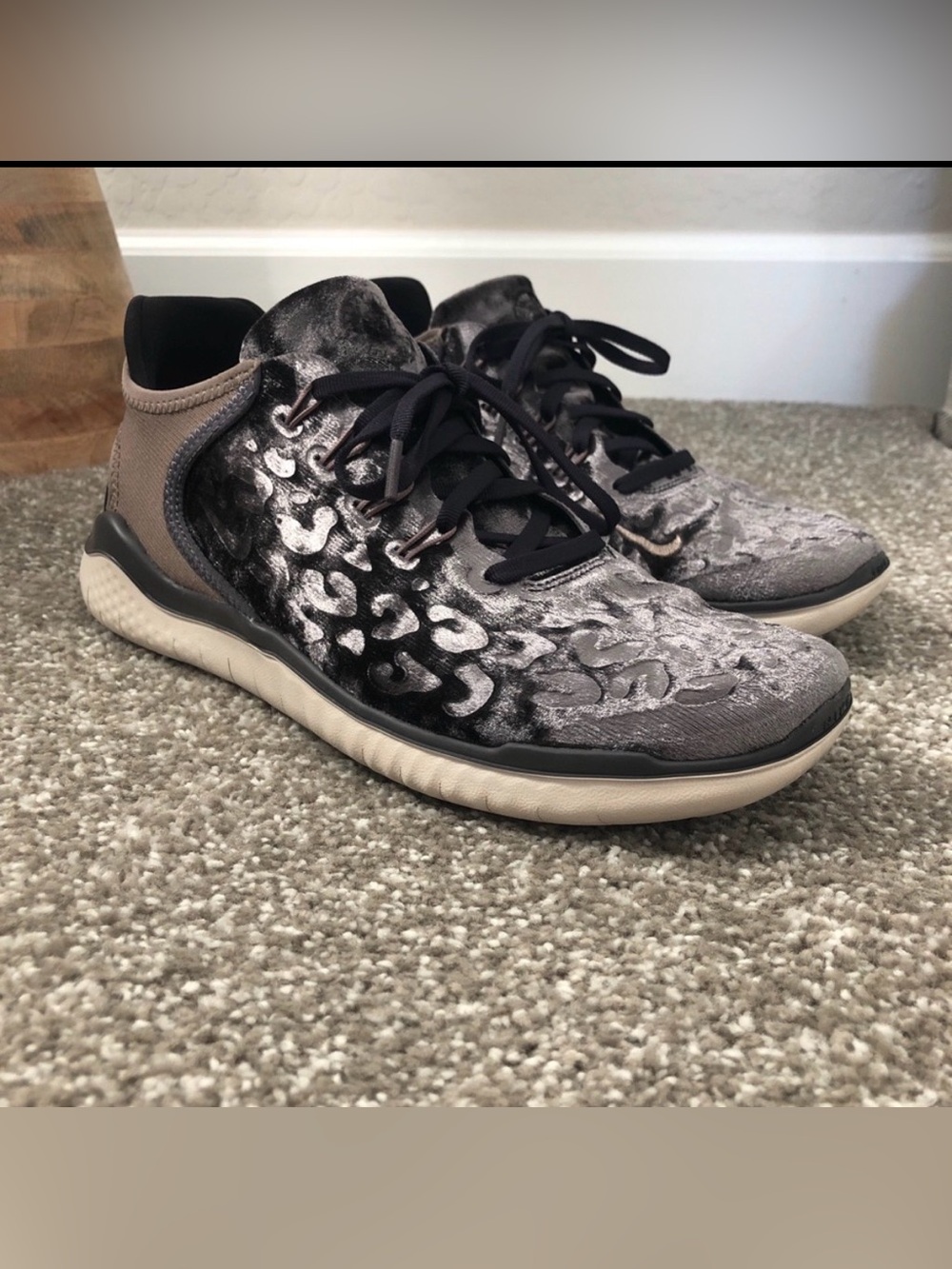 Nike Free Velvet Animal Print Shoes